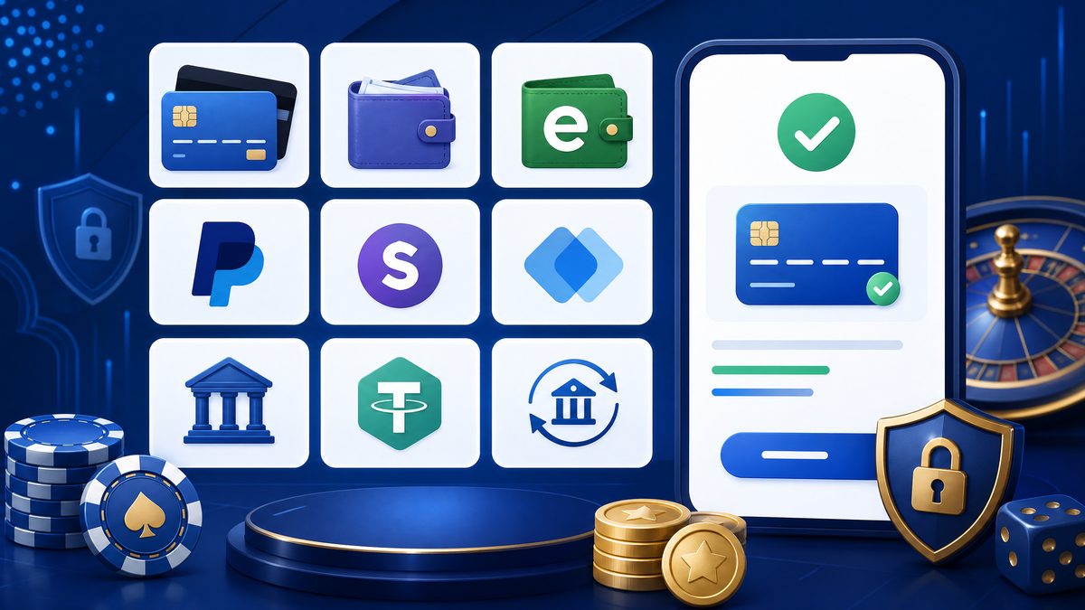 online casino payment methods bank transfer e-wallets